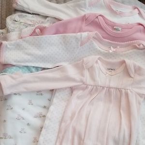 Baby Girl Gown Lot